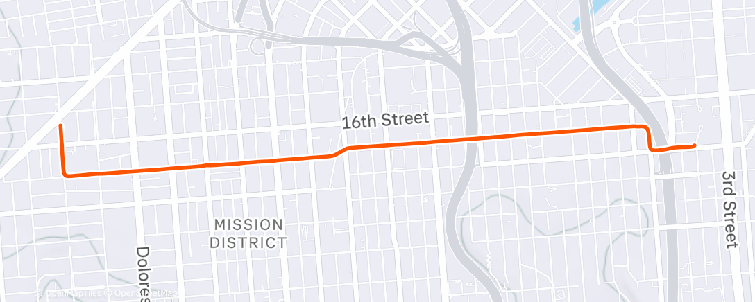 Map of the activity, Sortie à vélo électrique l'après-midi