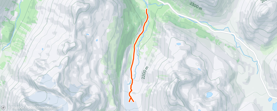 Map of the activity, Mittagswanderung