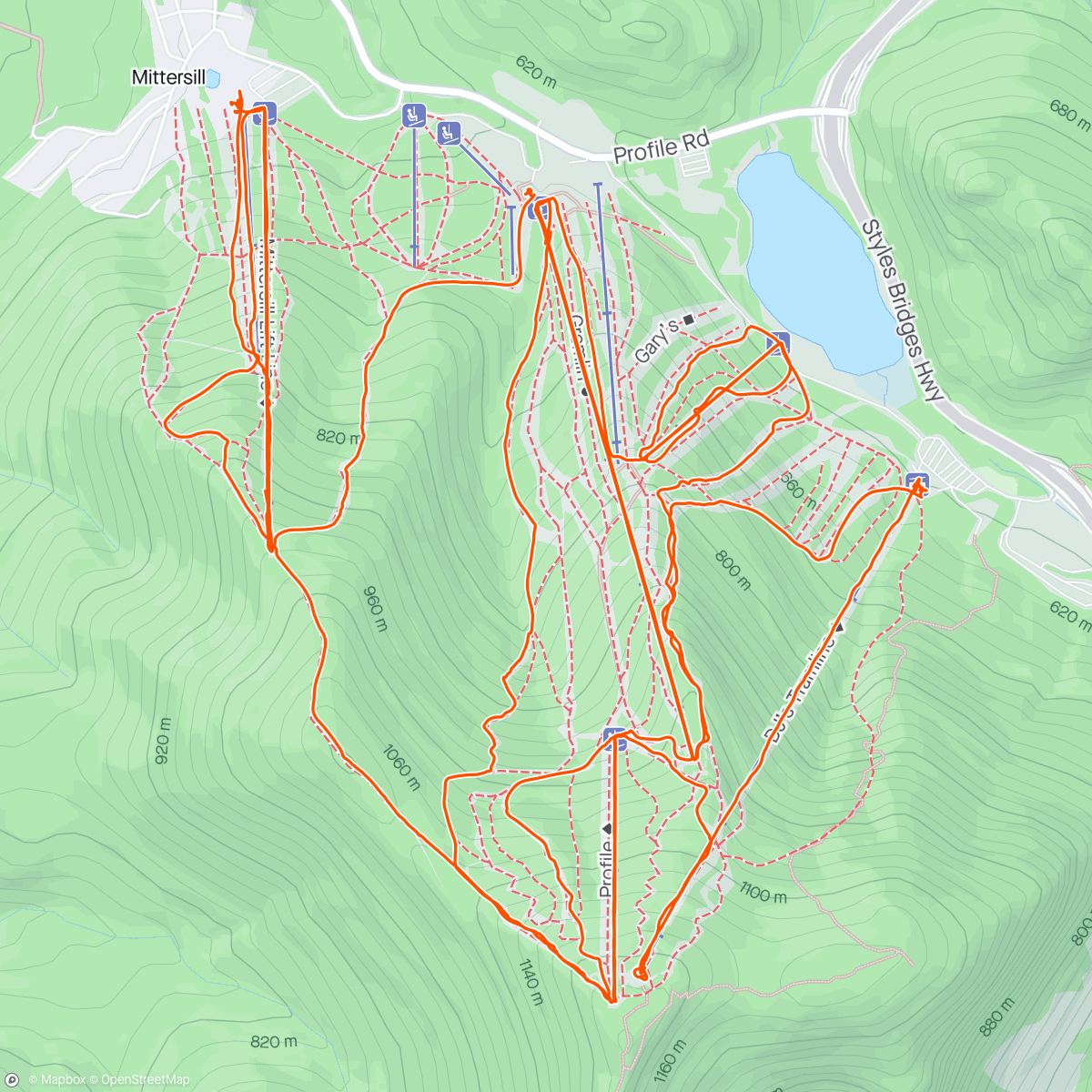 Map of the activity, « Skiing is Life » !!!- Danny Rojas of Ted Lasso