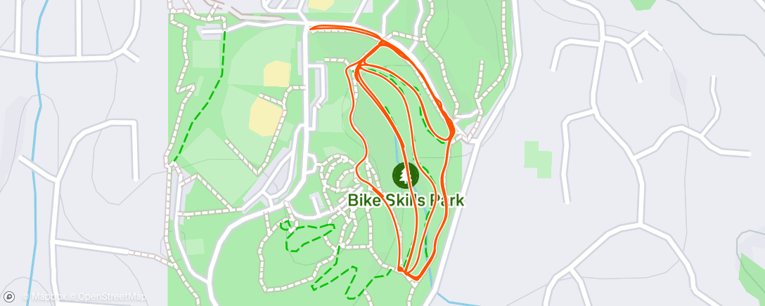 Map of the activity, Morning Ride