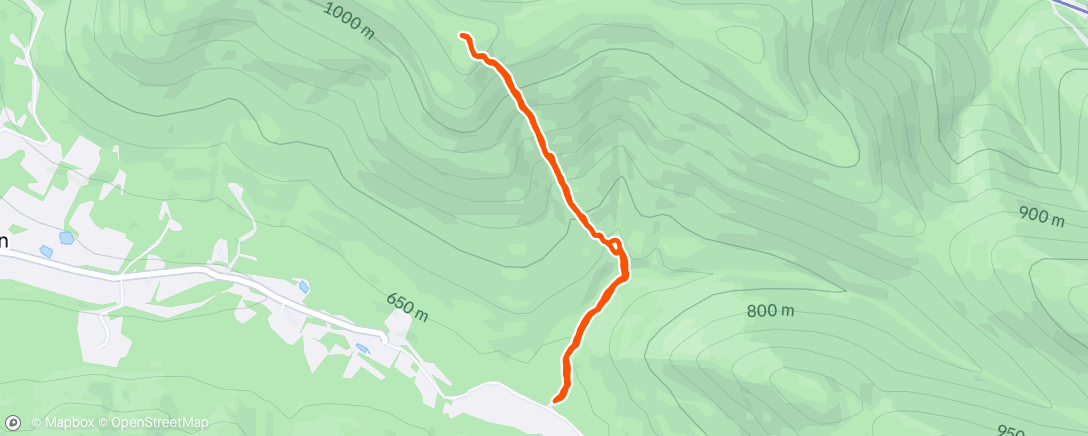 Map of the activity, Rusk w/ the Mrs