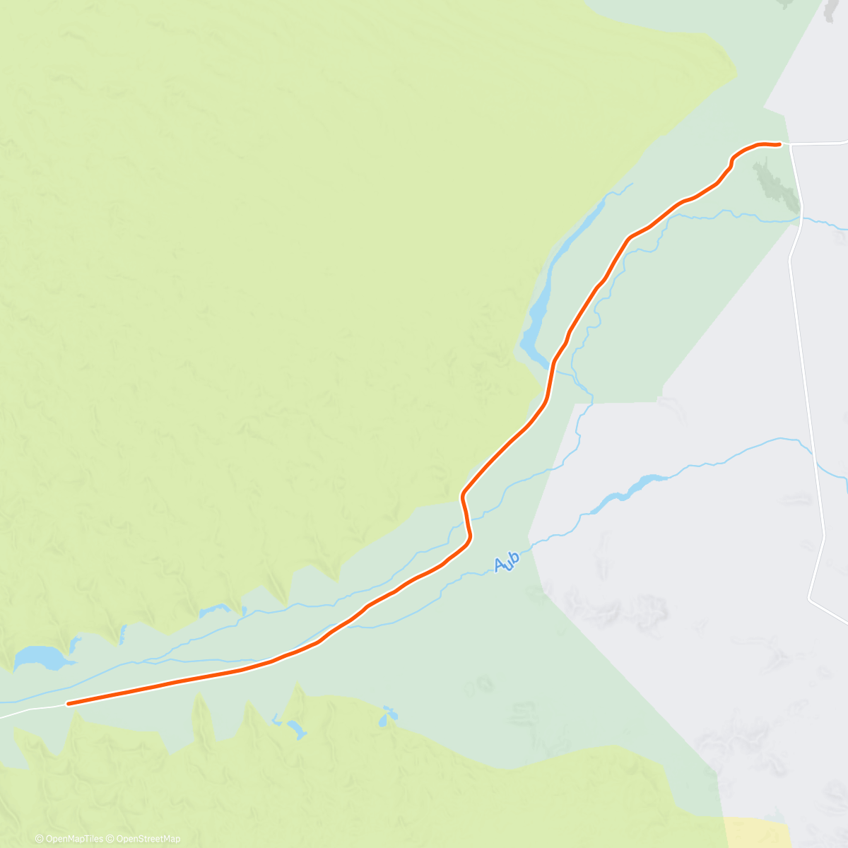 Map of the activity, Jojo, na pohodu říkal že pojede...