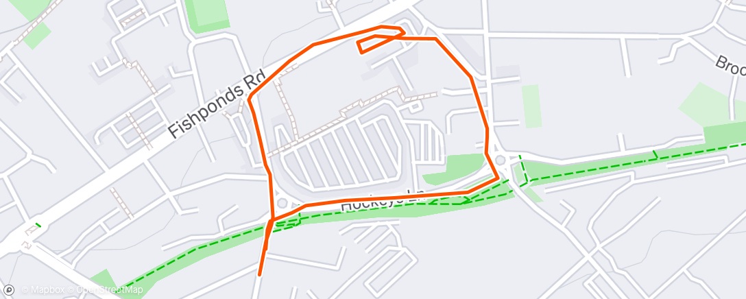 Map of the activity, Lidl shop TGW