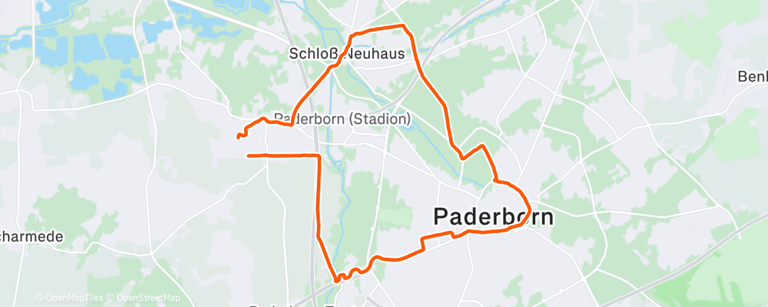 Map of the activity, GuMo