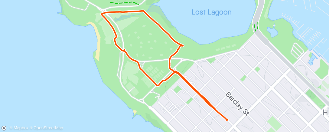 Map of the activity, Itty bitty Wheelchair Push