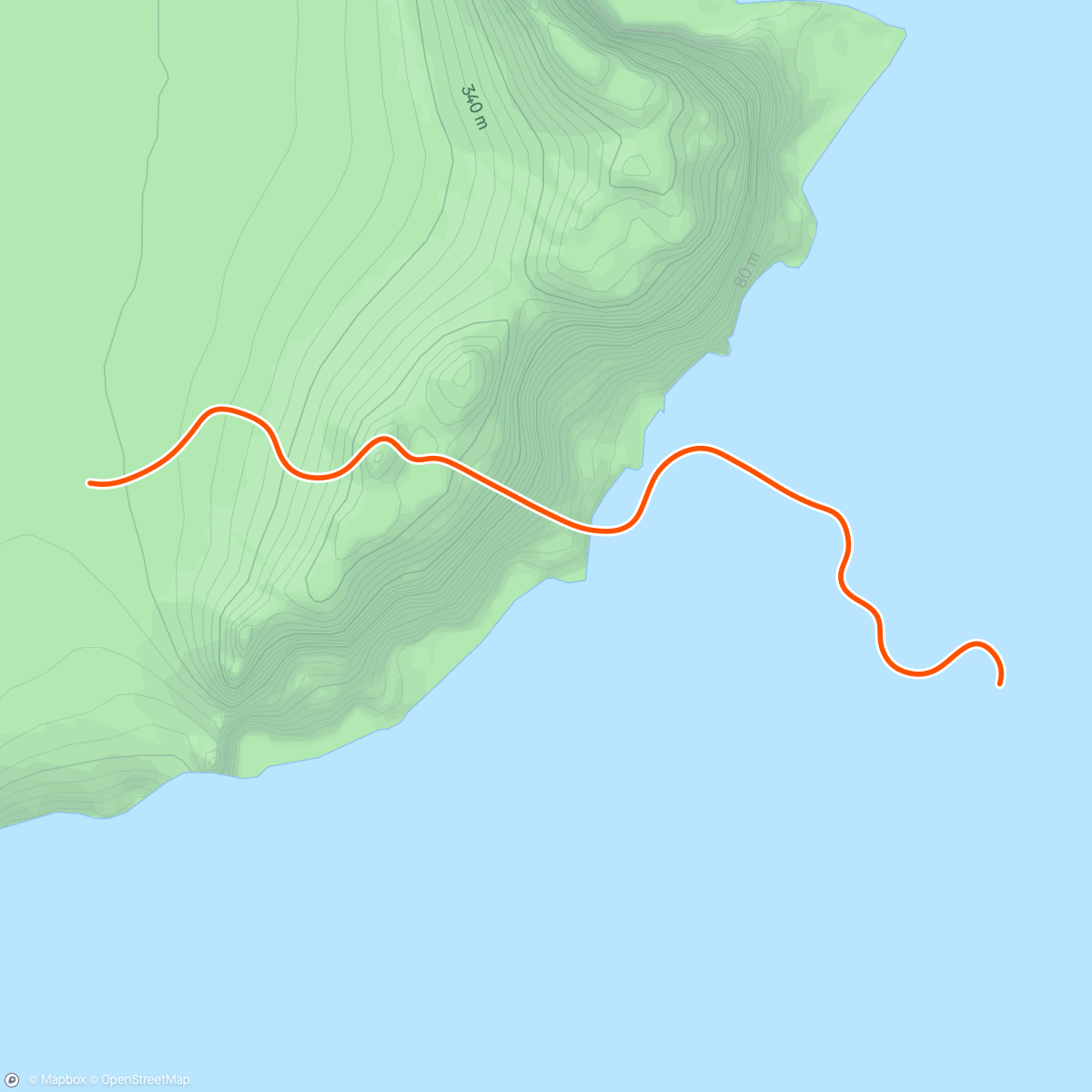 Mapa de la actividad, Zwift - Pacer Group Ride: Tempus Fugit in Watopia with Coco