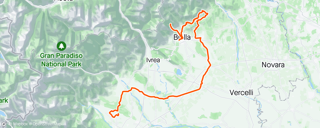 Map of the activity, 🇮🇹 Giro 2️⃣