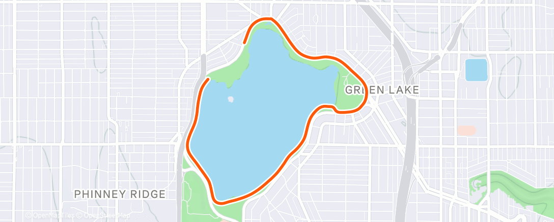 Map of the activity, Afternoon Walk