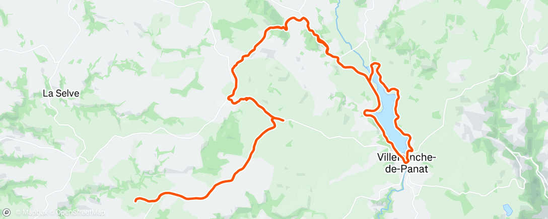 Carte de l'activité