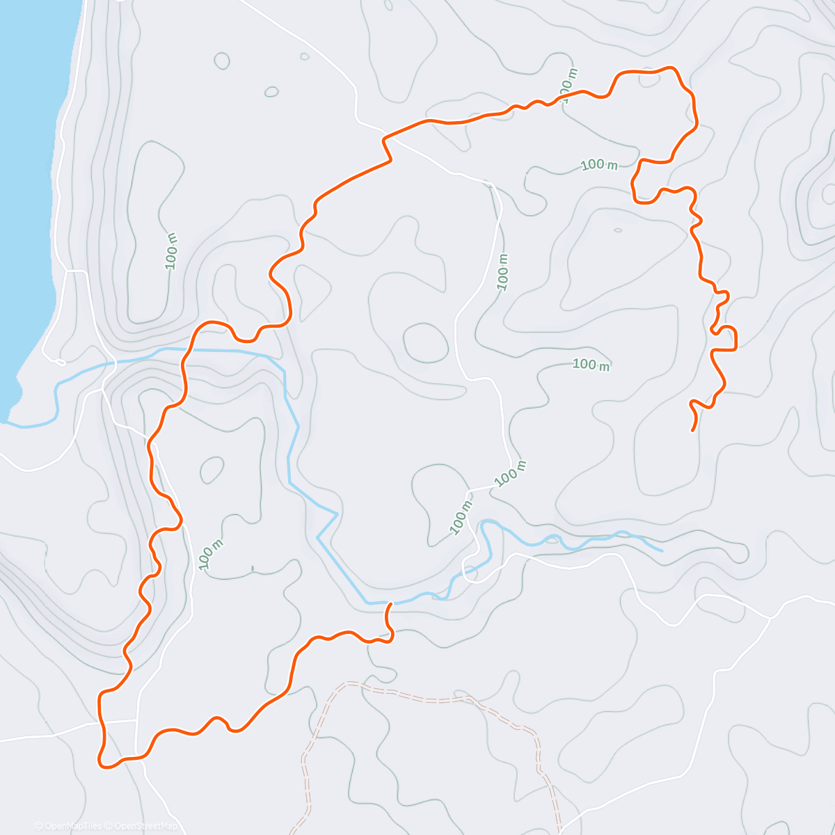 Map of the activity, Winter GRIT 2026 Day 20