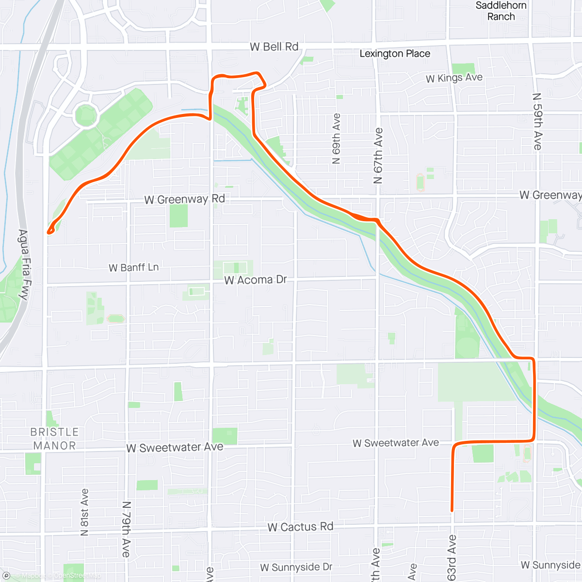 Map of the activity, Morning Ride with Tamme G.