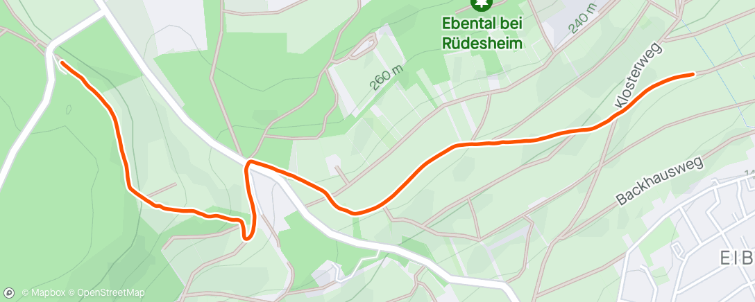 「Wanderung am Nachmittag」活動的地圖