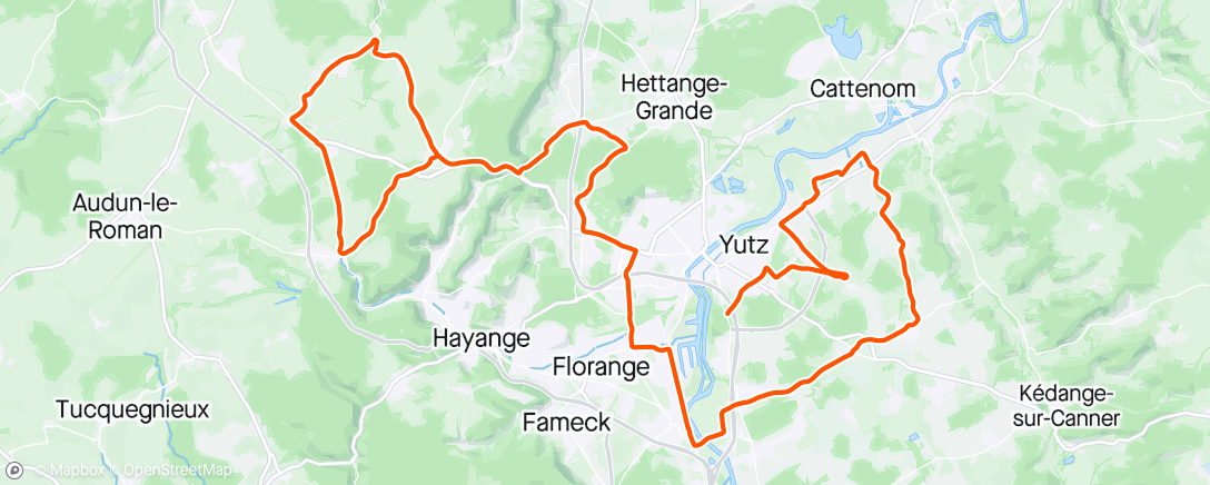 Kaart van de activiteit “Tour de Moselle Étape 2”