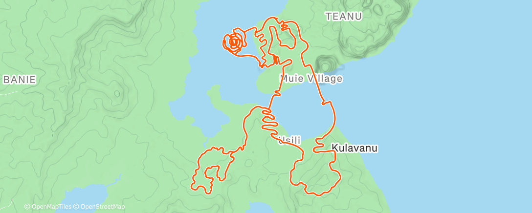 Map of the activity, Zwift - Race: Zwift Epic Race - The Mega Pretzel (A) on The Mega Pretzel in Watopia
