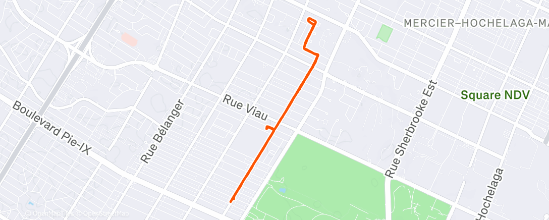 Map of the activity, Avec les kids!