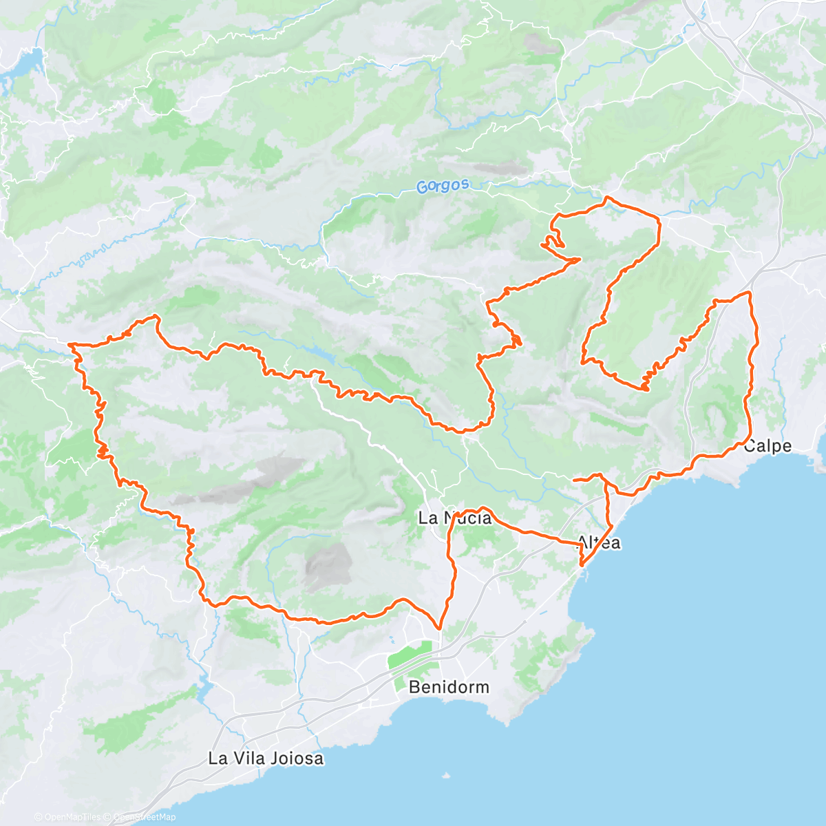 Map of the activity, Une belle der ☀️