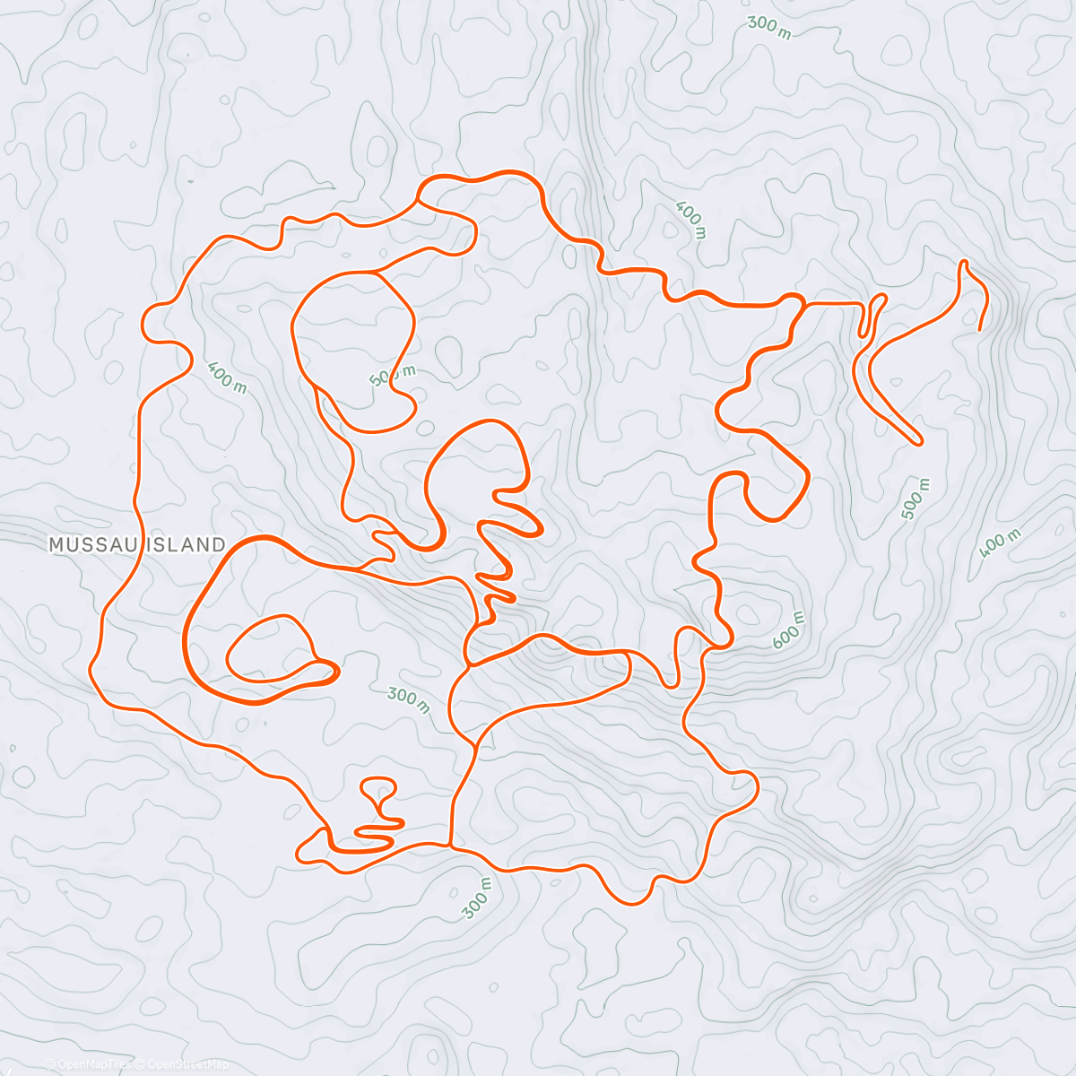 Map of the activity, TrainingPeaks Virtual - Workout: Z2 – Z3 Throwdown (15 min)