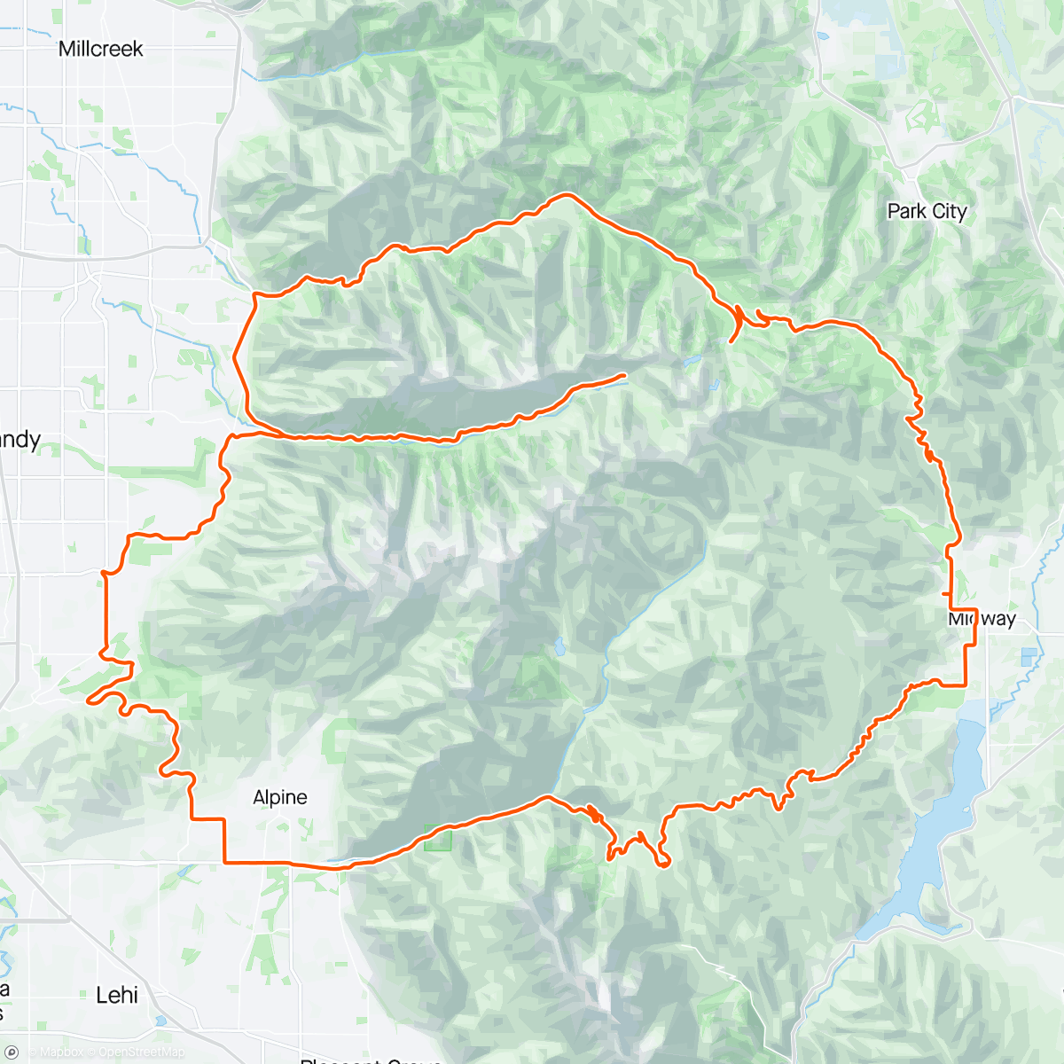 Map of the activity, A nice loop with the guys 👌🏻