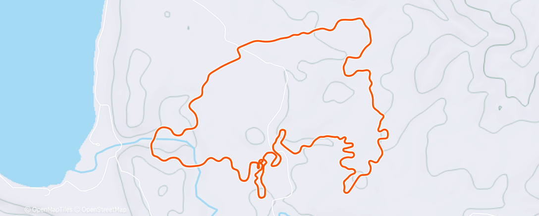 Map of the activity, Zwift - Pyramid Cadence Efforts on Chain Chomper in Makuri Islands