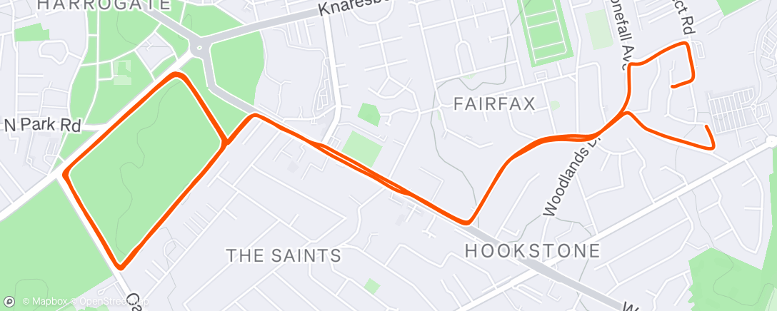 Map of the activity, Stray Intervals 🙌🏻
