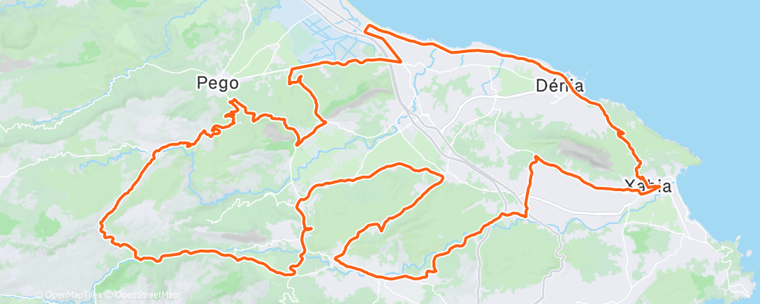 Mapa de la actividad, Ochtendrit