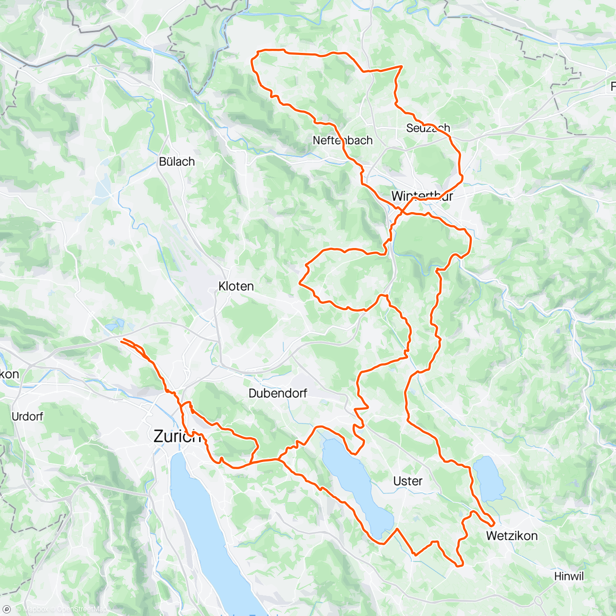 Mappa dell'attività 🌈 Züri Velo Cup 🏳️‍🌈