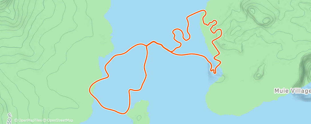 Map of the activity, Zwift - Jarvis Seaside Sprint in Watopia