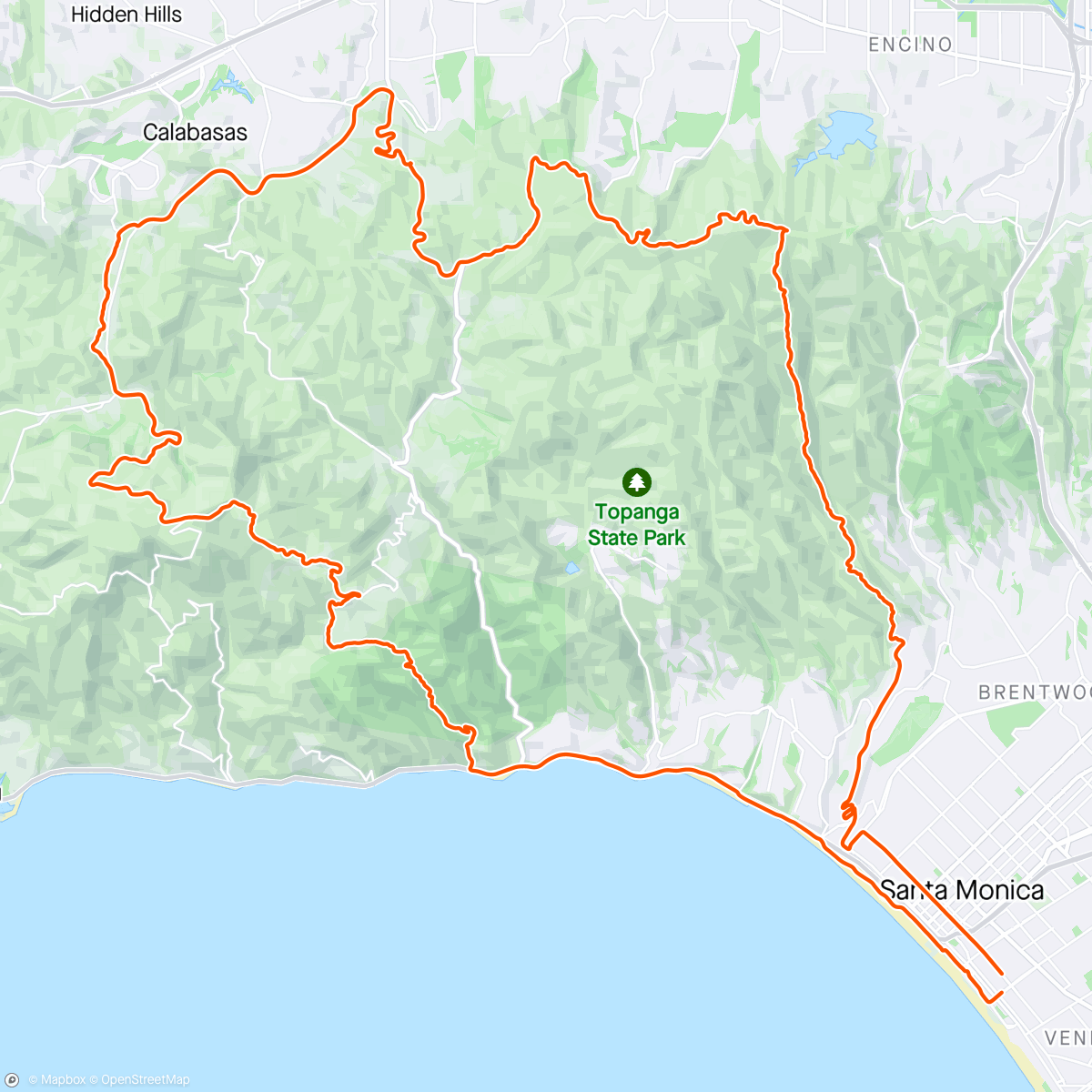 Map of the activity, Half and half