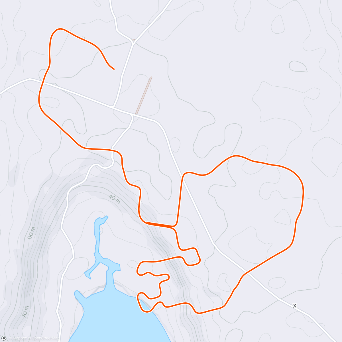 Map of the activity, Zwift - Pacer Group Ride: Neokyo All-Nighter in Makuri Islands with Taylor