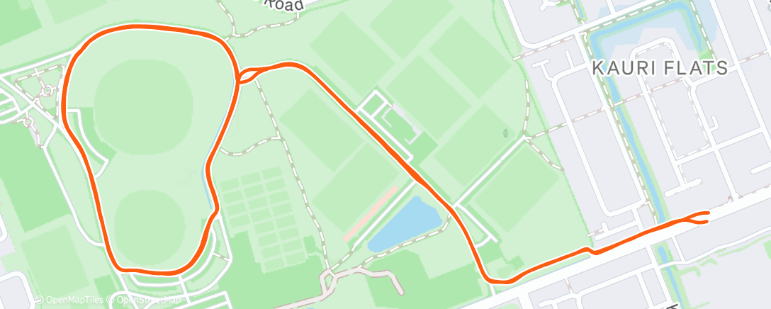 Карта физической активности (Easy Run)