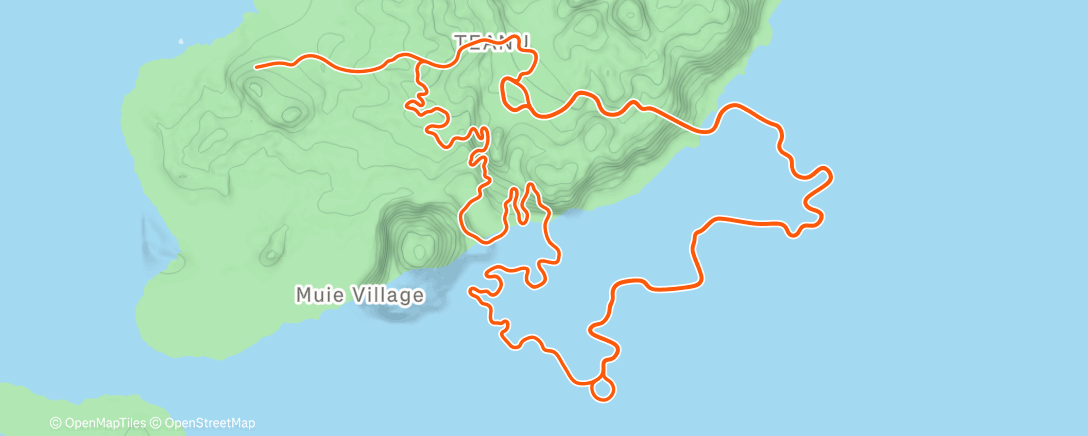 Map of the activity, Zwift - Final Surge: 22066 3 x 18' 80-95% FTP on Flat Out Fast in Watopia