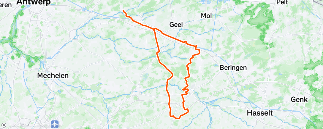 Map of the activity, Ochtendrit