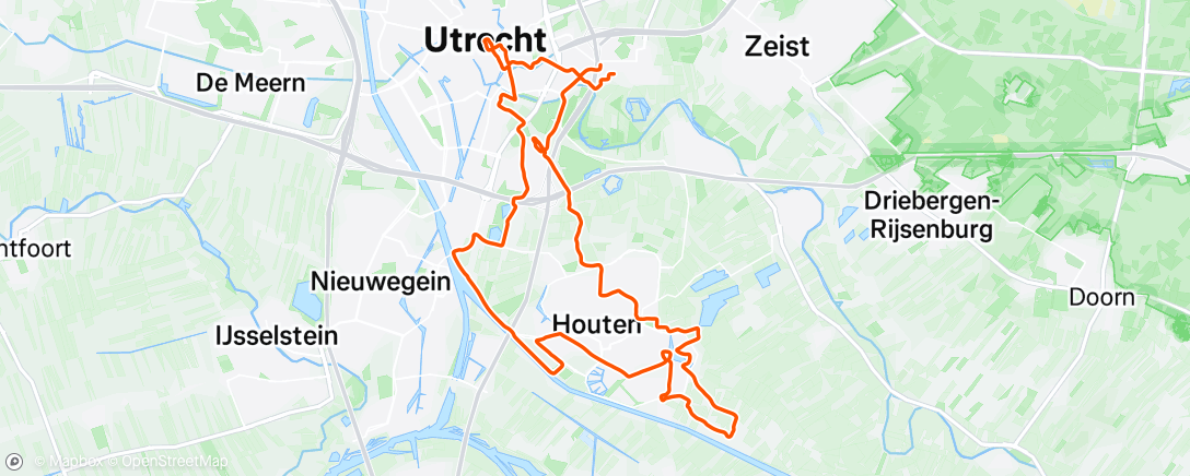 Map of the activity, Marathon #8 》 Utrecht ✅️