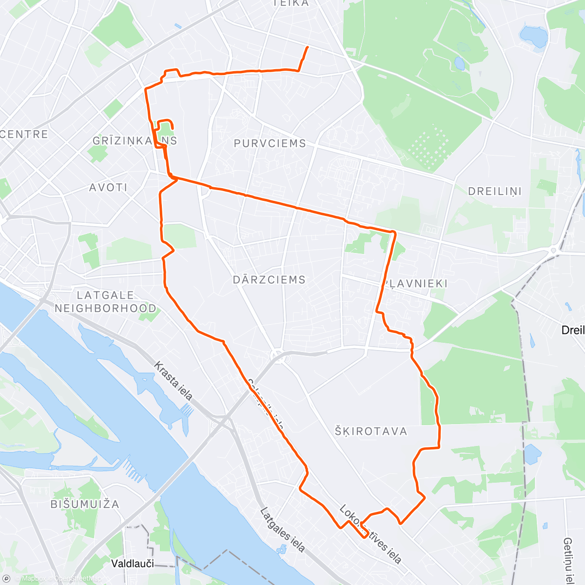 Map of the activity, Supervaroņu svētdiena 🦹‍♀️