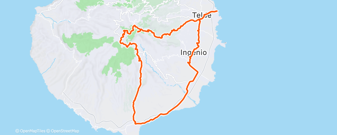Map of the activity, Pico de las Nievas: mucho pico, poca nievas 😂⛰️🥵🫠