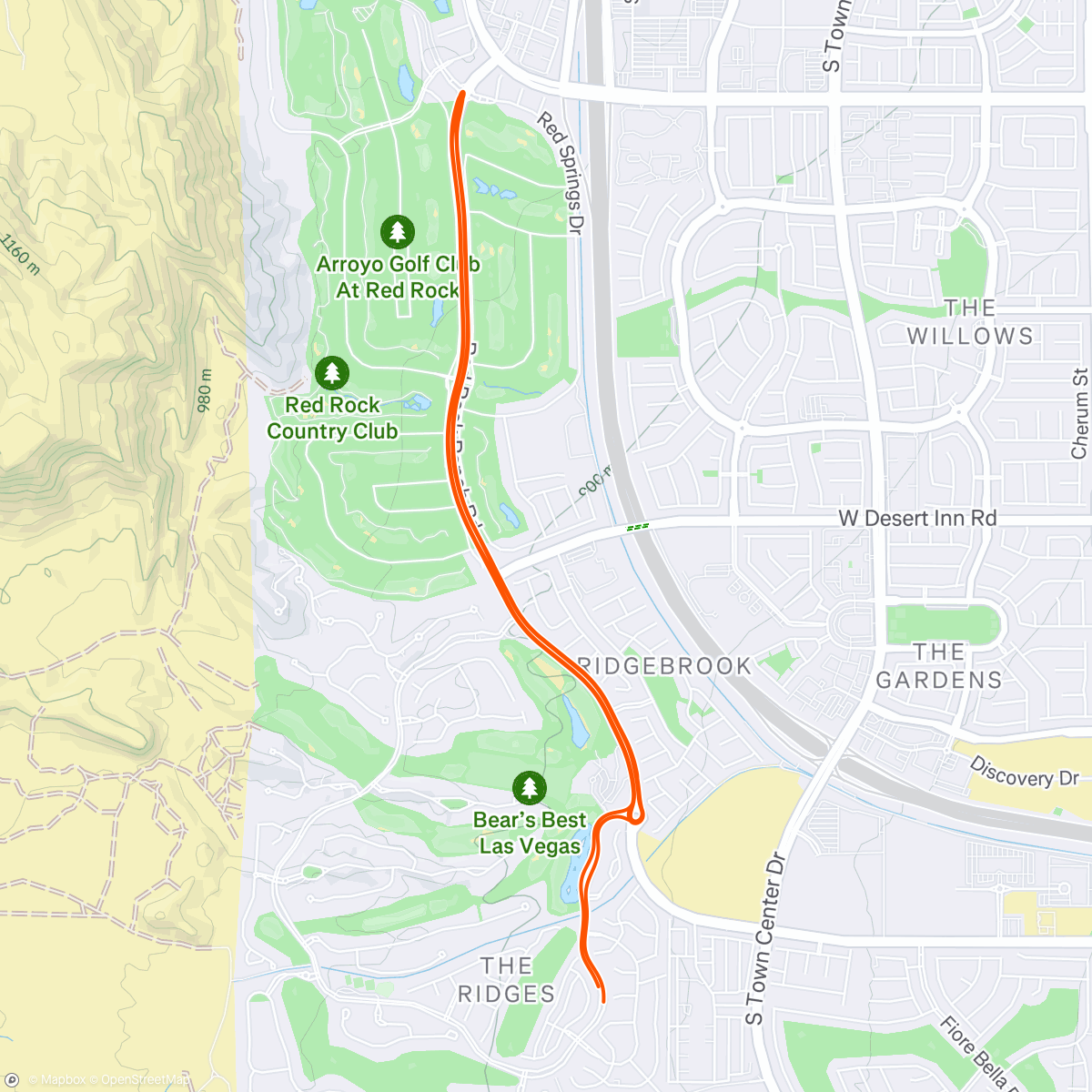 Map of the activity, Chugging along