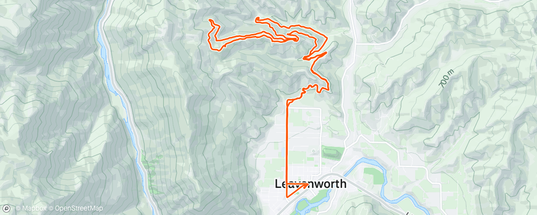Map of the activity, Ribbed 💥  A Trail That Makes You Go Hmmm