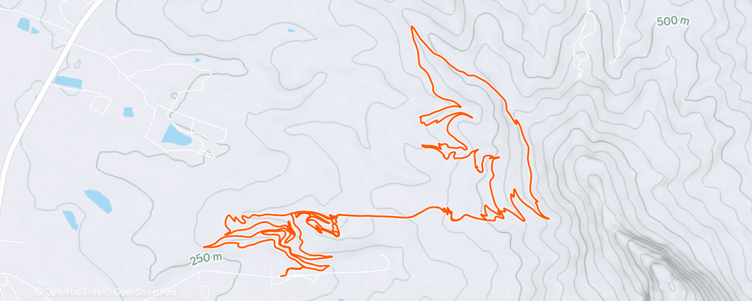 Map of the activity, Morning Ride