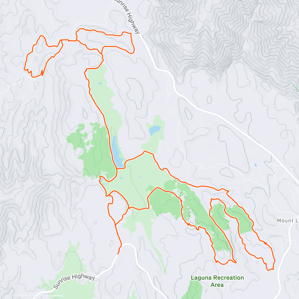 Map of the activity, BLT w/boyfriend