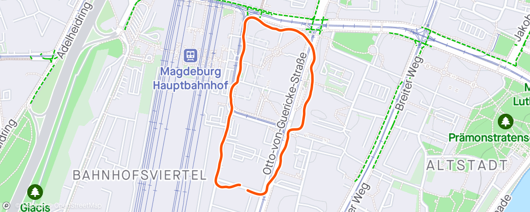 Kaart van de activiteit “Spaziergang am Morgen”