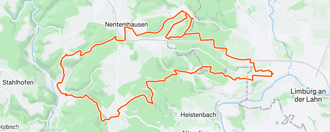 Map of the activity, Taunustaler Xmas hm battle 2025