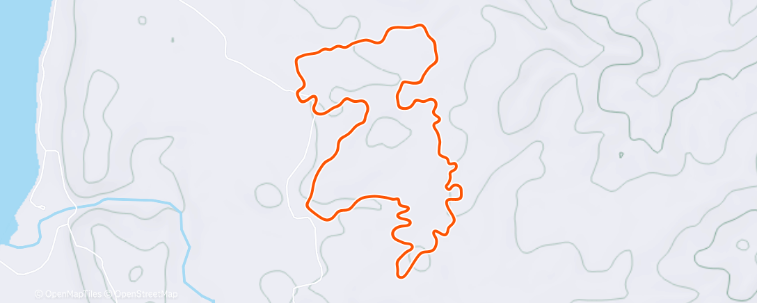 Map of the activity, Zwift - 5x(10x30/15) on Kappa Quest in Makuri Islands