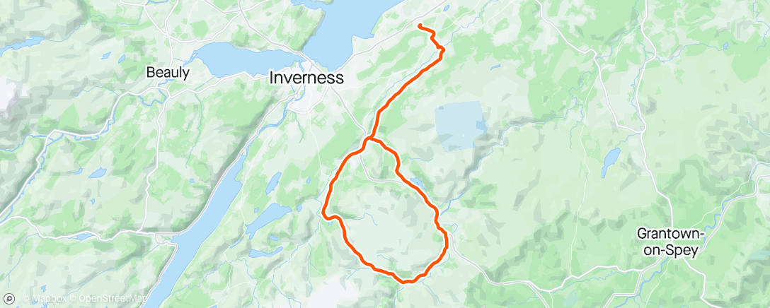 Map of the activity, Skinny tyres it’s been a while