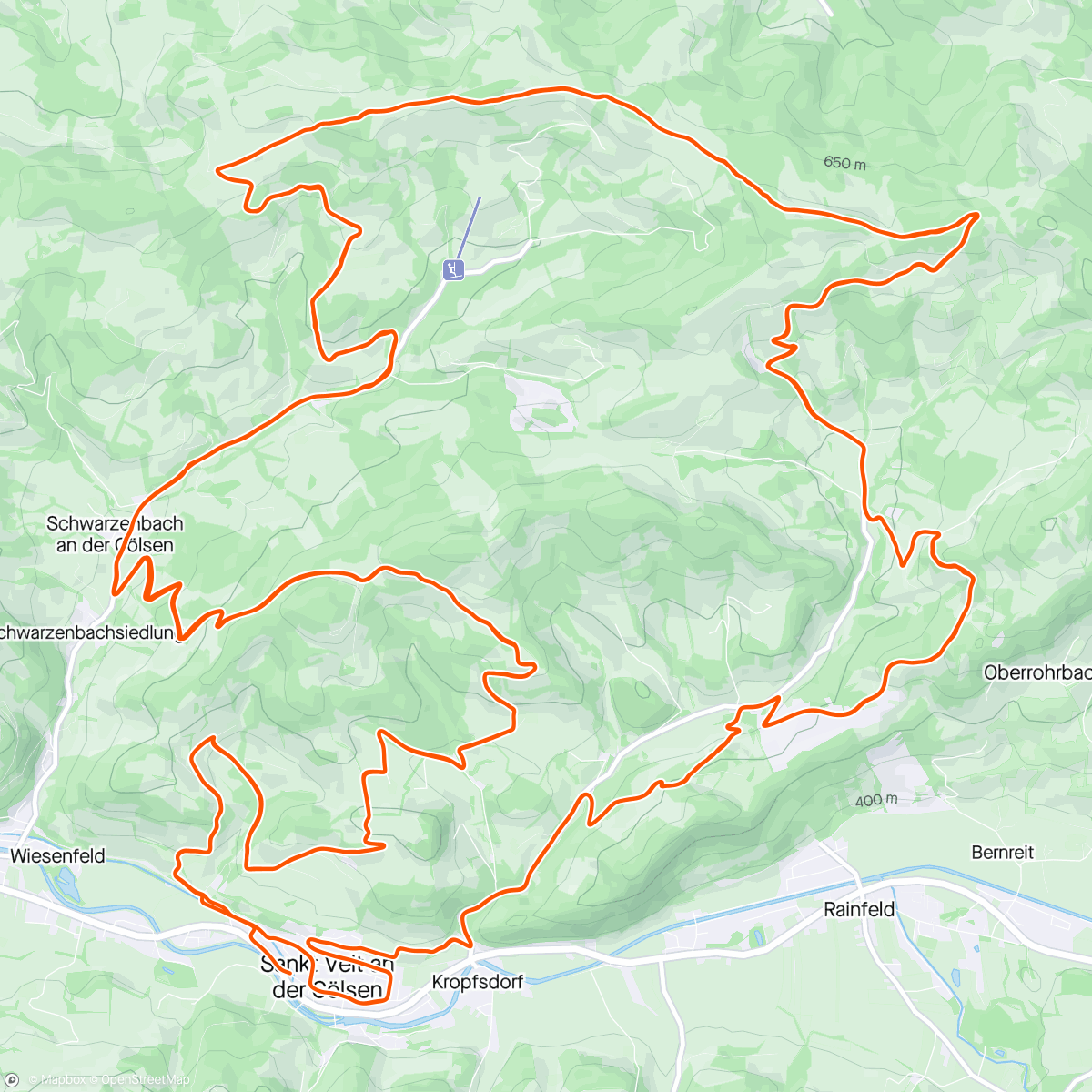 Map of the activity, Voralpen MTB Marathon St. Veit
