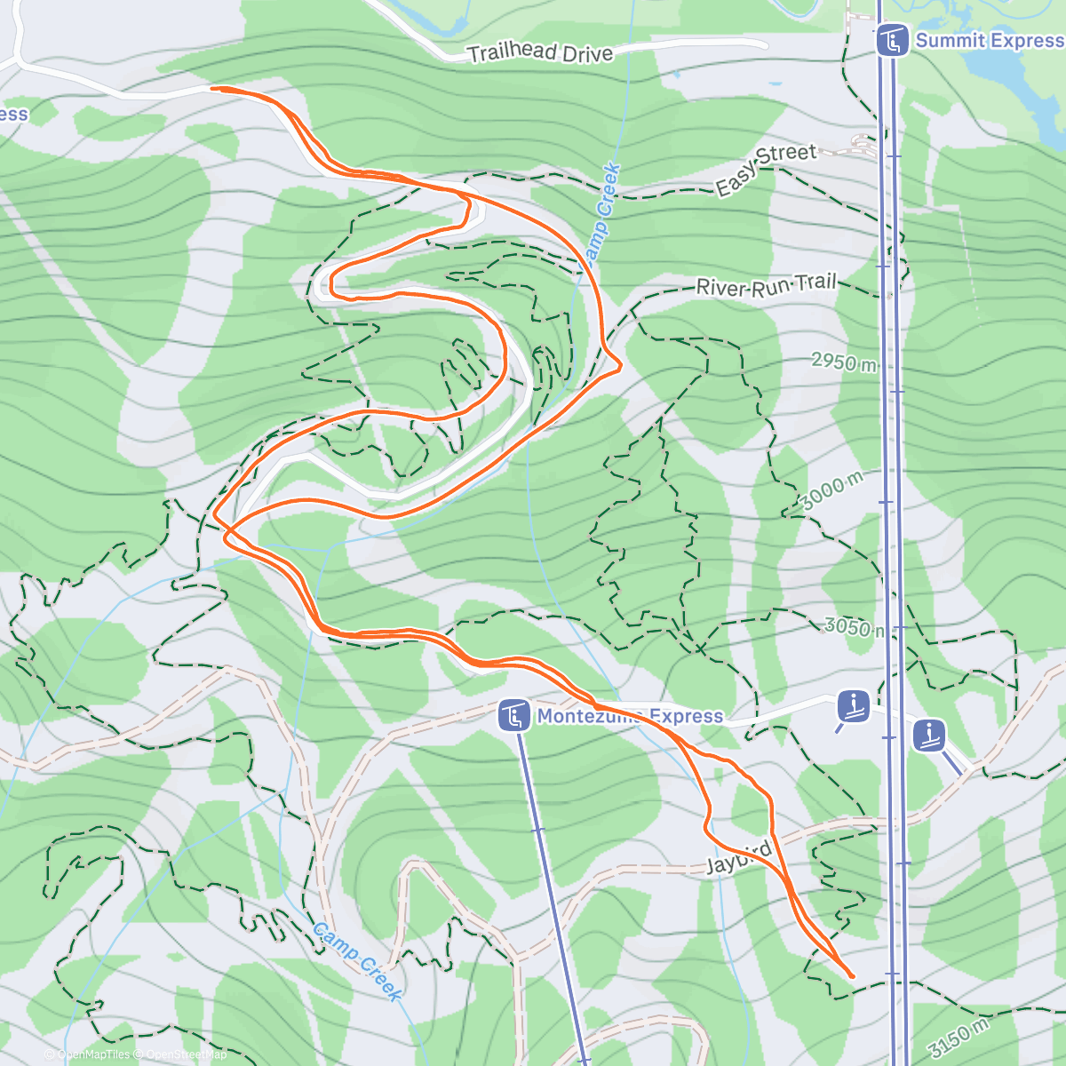 Map of the activity, Keystone