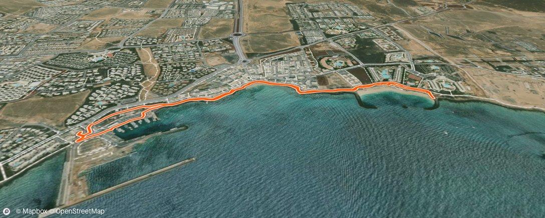 Map of the activity, Yaiza, Lanzarote 🇪🇸