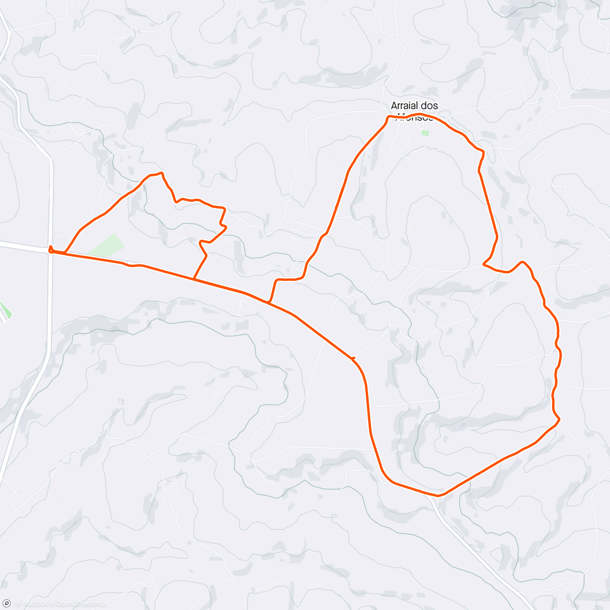 Mappa dell'attività Pedalada de mountain bike matinal