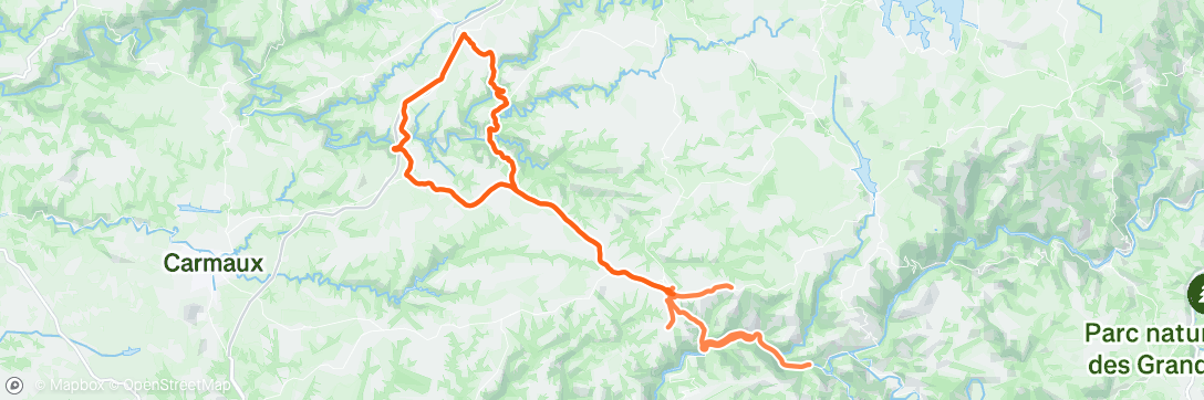 Carte de l'activité de groupe