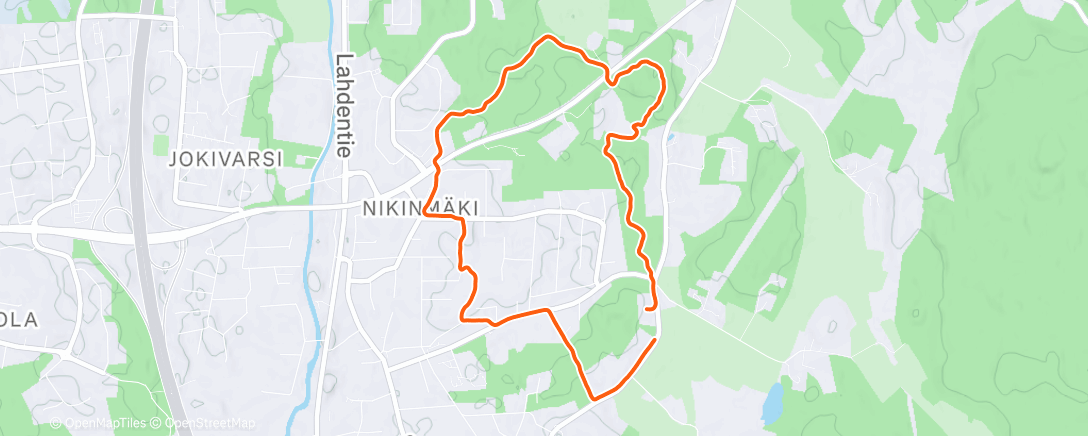 Map of the activity, Koronan jäljiltä (korona nr. 3 tai 4)