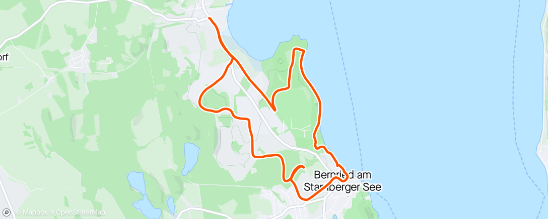 Map of the activity, MTB mit 🐕